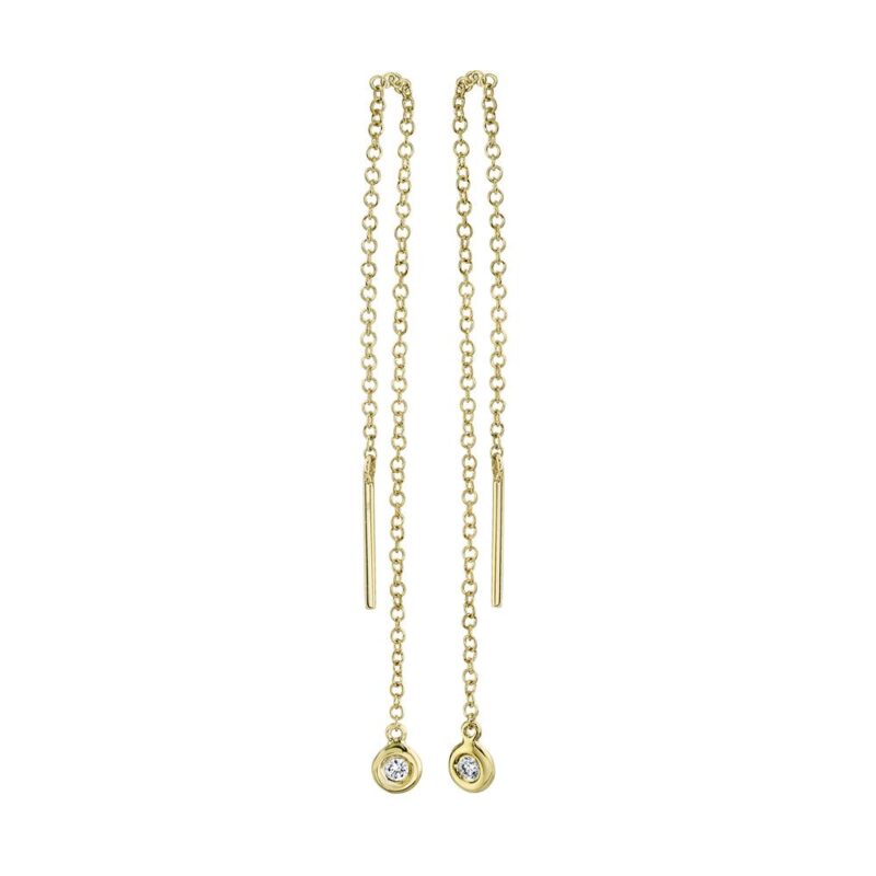 Diamond Threader Earring