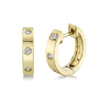 Diamond Huggie Earring