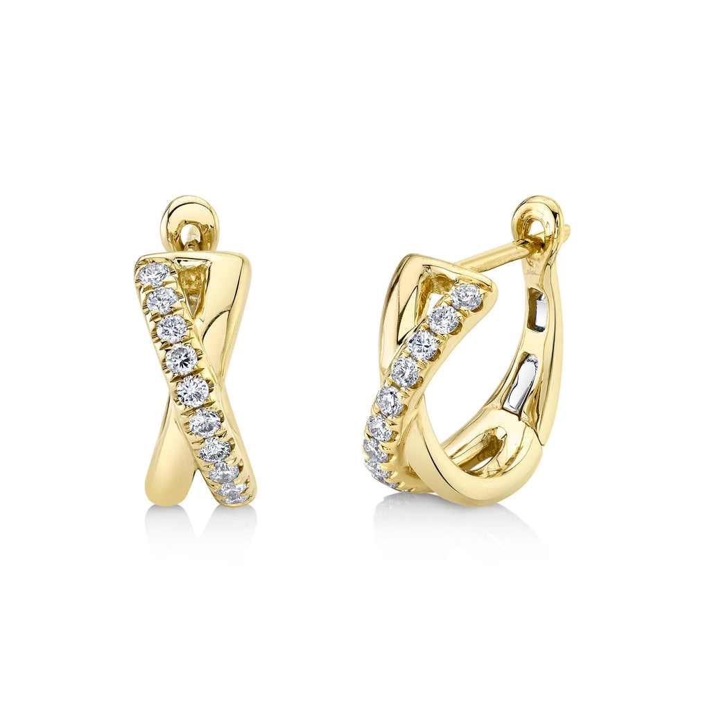 0.25CT DIAMOND HUGGIE EARRING Diamond Huggie Earring