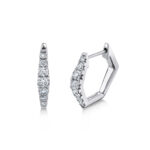 0.49Ct Diamond Huggie Earring