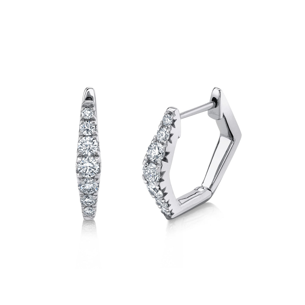 0.49Ct Diamond Huggie Earring 0.49Ct Diamond Huggie Earring