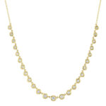 Diamond Bezel Necklace