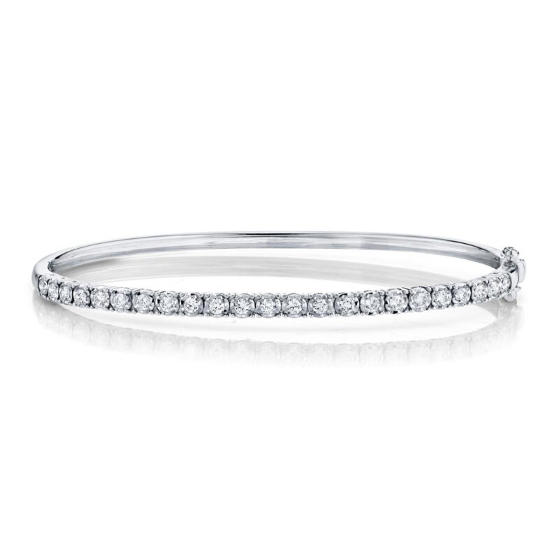 0.69Ct Diamond Bangle