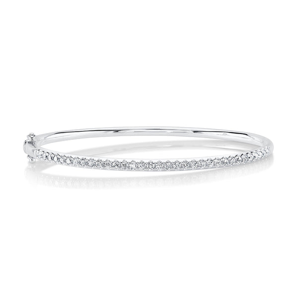 0.88CT DIAMOND BANGLE 18K Solid Gold 0.88Ct Diamond Bangle
