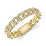 Diamond Link Ring