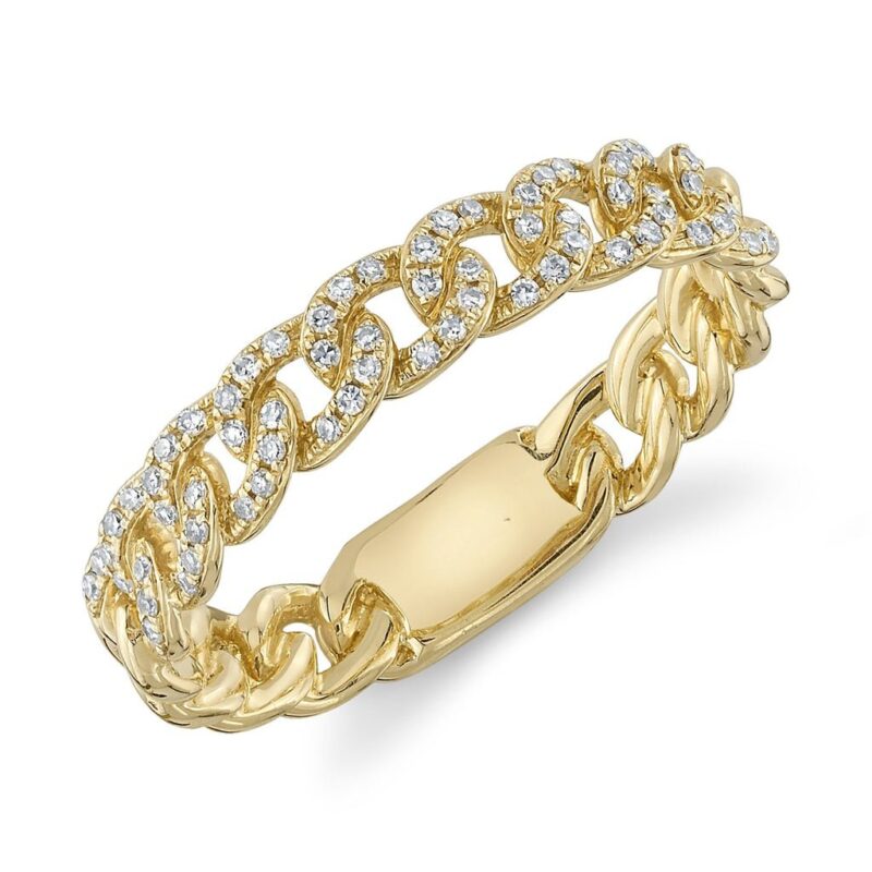 Diamond Link Ring