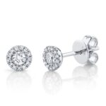 14K Gold & 0.24Ct Diamond Stud Earring