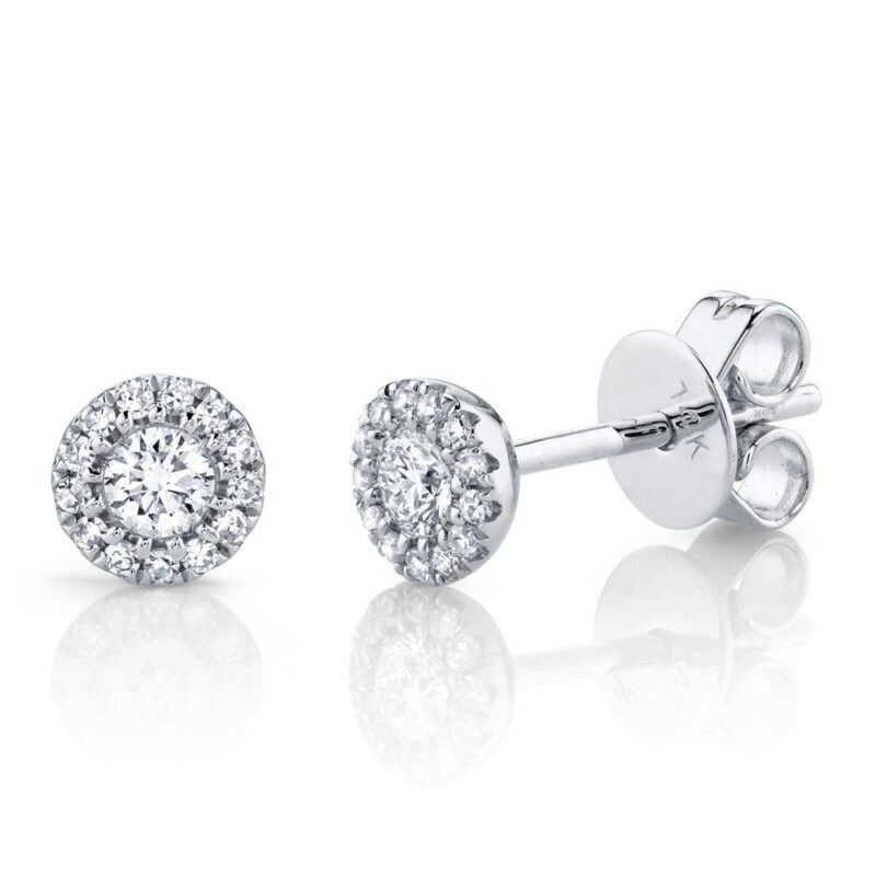 14K Gold & 0.24Ct Diamond Stud Earring