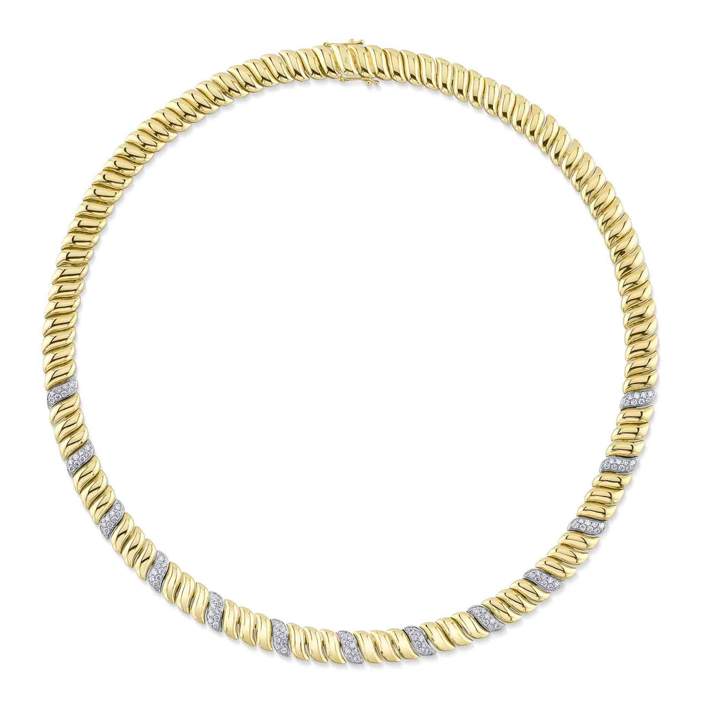 18K Solid Gold 1.77Ct Diamond Necklace 18K Solid Gold 1.77Ct Diamond Necklace