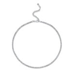 18K Solid Gold 2.49Ct Diamond Necklace