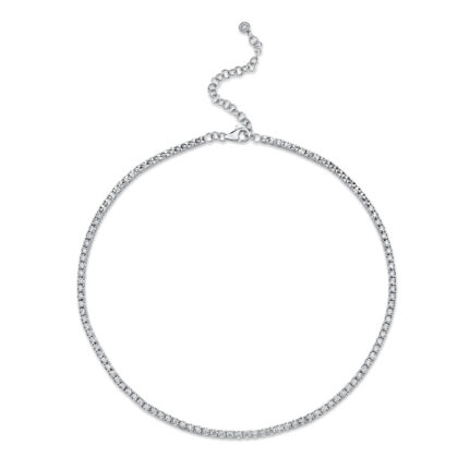 18K Solid Gold 2.49Ct Diamond Necklace