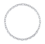 Diamond Pave Link Necklace