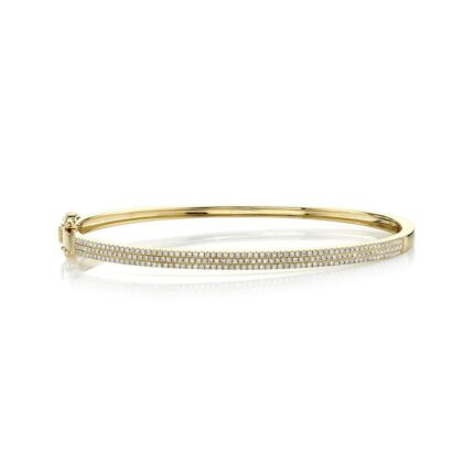 0.52Ct Diamond Pave Bangle