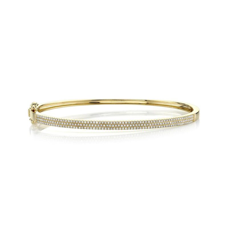 0.52Ct Diamond Pave Bangle