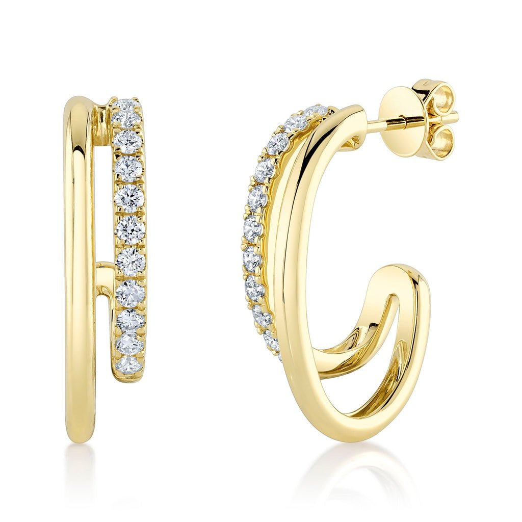 0.58Ct Diamond Earring 0.58Ct Diamond Earring