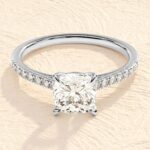 Round Cut 2 ct Lab Grown Diamond Prong Setting Engagement Ring